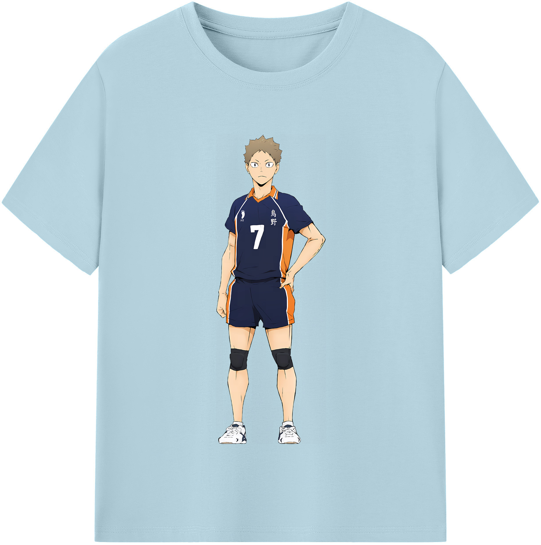 （画像用） ハイキュー!! Haikyu!! 綿100％半袖Tシャツ（フロントプリント）